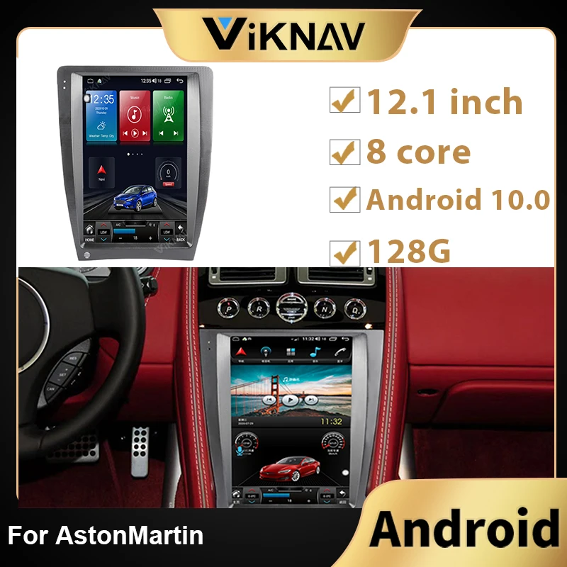 Android 10.0 12.1 inch car radio DVD Multimedia Player For AstonMartin Car GPS Navigation 2Din head unit Stereo receiver
Android 10.0 12.1 inch car radio DVD Multimedia Player For AstonMartin Car GPS Navigation 2Din head unit Stereo receiver