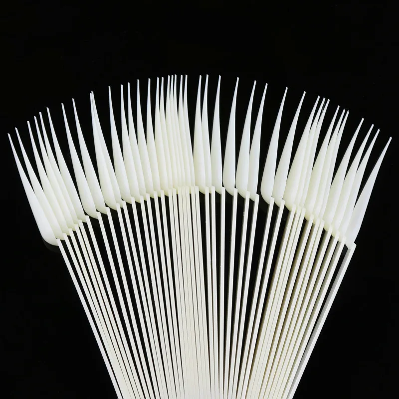50pcs/lot 3 Style Fake Nail Tips Fan-Shaped Color Palette Cards Nails Display Sticks Manicure Training Tools Natural /Cear/White
50pcs/lot 3 Style Fake Nail Tips Fan-Shaped Color Palette Cards Nails Display Sticks Manicure Training Tools Natural /Cear/White