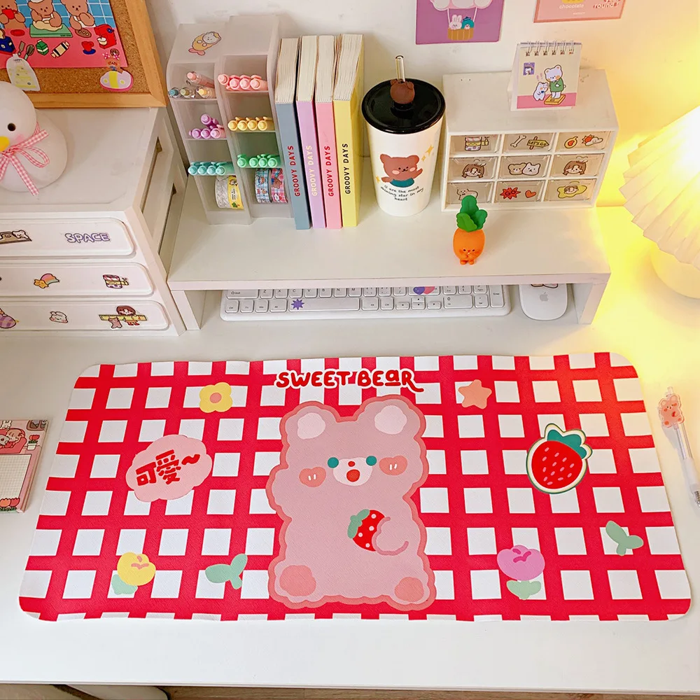 DIY mouse pad cartoon soft cute bear rabbit table mat student dormitory mouse pad computer keyboard pad table mat desk
DIY mouse pad cartoon soft cute bear rabbit table mat student dormitory mouse pad computer keyboard pad table mat desk