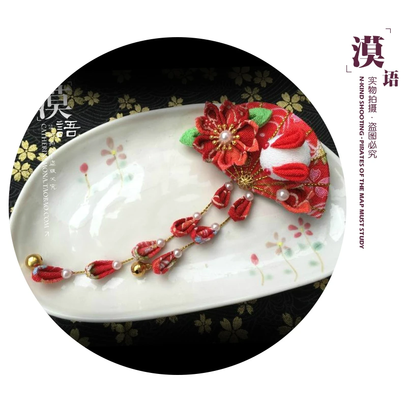 Кимоно ручной работы, головной убор для косплея, аксессуары для волос 
Кимоно ручной работы, головной убор для косплея, аксессуары для волос