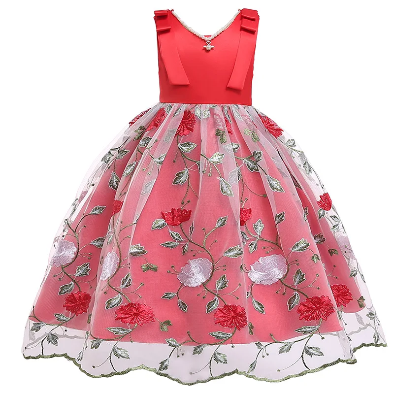 Новогоднее рождественское платье для маленьких девочек; модное платье принцессы из тюля с цветочной вышивкой; вечерние костюмы для маленьк... 
Новогоднее рождественское платье для маленьких девочек; модное платье принцессы из тюля с цветочной вышивкой; вечерние костюмы для маленьк...