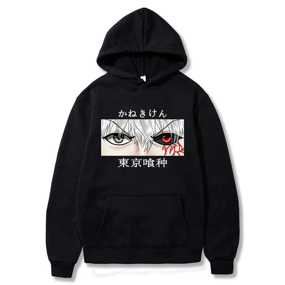 Tokyo Ghoul Hoodie Harajuku Loose Sweatshirt Japanese Anime Kaneki Ken Eye Manga Print Hoodie Streetwear Fashion Hoodie Men
Tokyo Ghoul Hoodie Harajuku Loose Sweatshirt Japanese Anime Kaneki Ken Eye Manga Print Hoodie Streetwear Fashion Hoodie Men