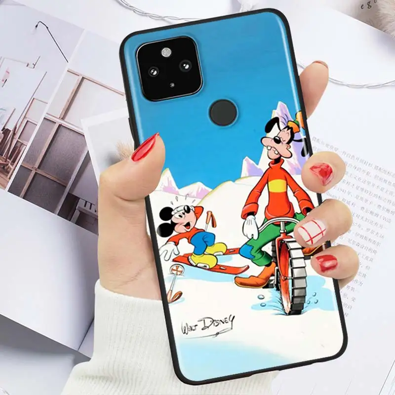 Cute Disney Mickey Mouse Shockproof Cover for Google Pixel 5 4 4A XL 5G Black Phone Case Shell Soft TPU Fundas Coque Capa
Cute Disney Mickey Mouse Shockproof Cover for Google Pixel 5 4 4A XL 5G Black Phone Case Shell Soft TPU Fundas Coque Capa