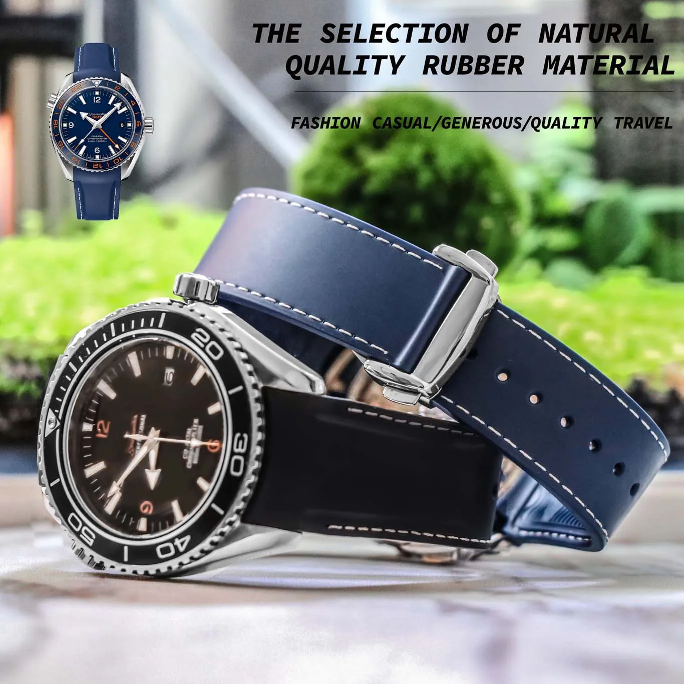 19mm 20mm 21mm 22mm Rubber Silicone Watch Bands Man for Omega Seamaster 300 Speedmaster Strap Brand Watchband Blue Black Orange
19mm 20mm 21mm 22mm Rubber Silicone Watch Bands Man for Omega Seamaster 300 Speedmaster Strap Brand Watchband Blue Black Orange