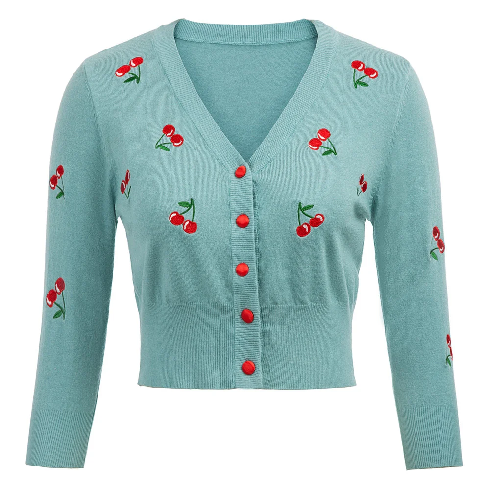 Vintage women's jacket, cardigan jacket with v-embroidered neckline, knitting, spring and autumn
Vintage women's jacket, cardigan jacket with v-embroidered neckline, knitting, spring and autumn