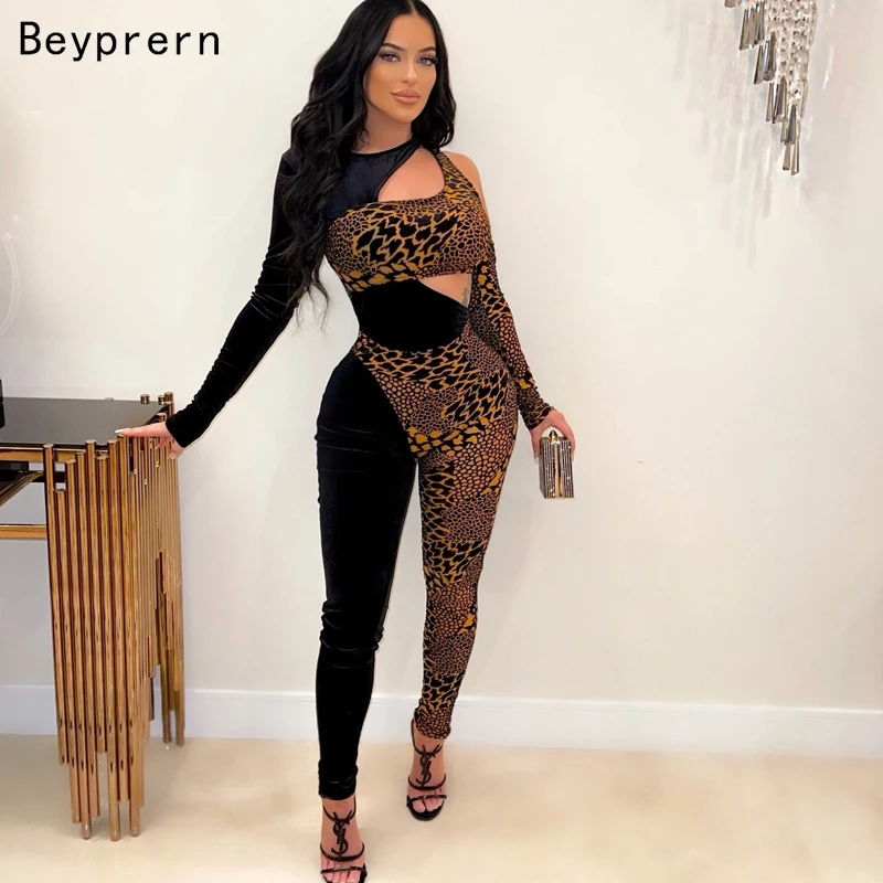 Beyprern Beautiful Cut-Out Leopard Print Bodycon Jumpsuits (Black/Gold) New Spring Women Rompers Workout Overalls Sexy Clubwear
Beyprern Beautiful Cut-Out Leopard Print Bodycon Jumpsuits (Black/Gold) New Spring Women Rompers Workout Overalls Sexy Clubwear