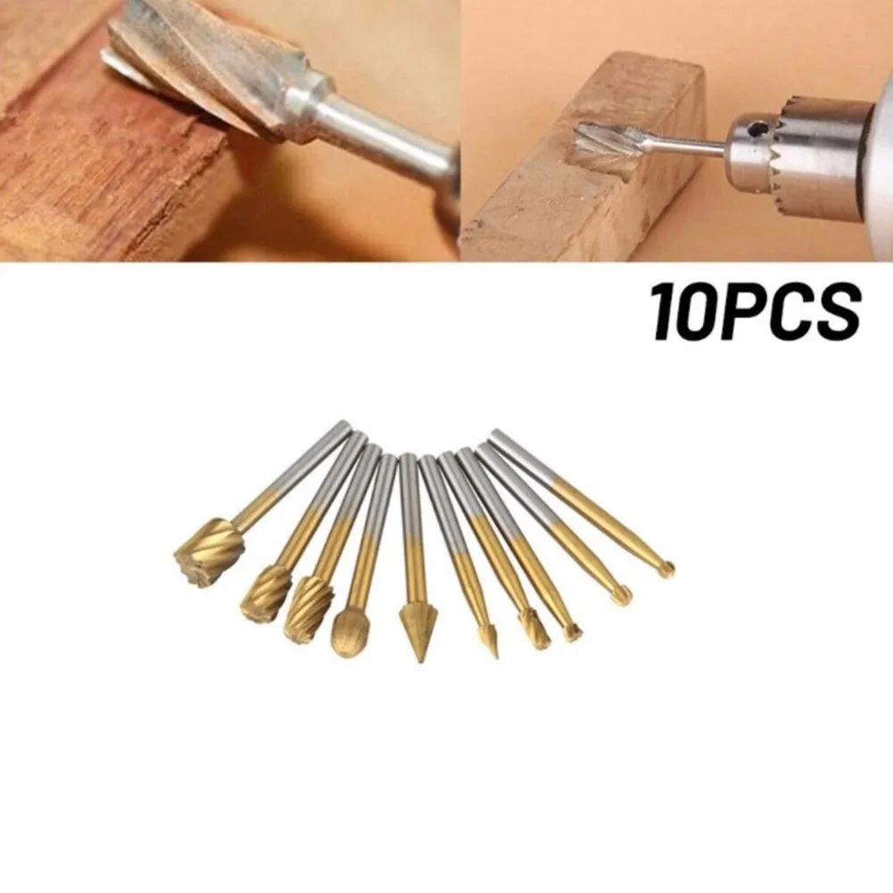 10pcs Tungsten Carbide Burrs Rotary Burr Set 1/4 Head 1/8 Shank Die Grinder Bit Milling Cutter HSS Woodworking
10pcs Tungsten Carbide Burrs Rotary Burr Set 1/4 Head 1/8 Shank Die Grinder Bit Milling Cutter HSS Woodworking