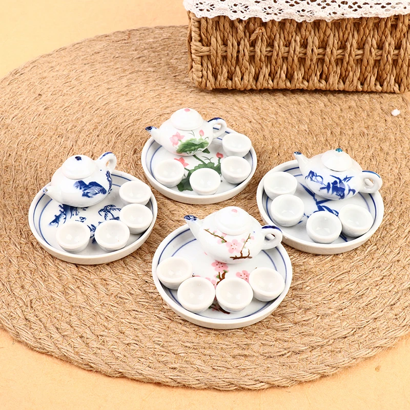6pcs/set 1:12 Miniature Porcelain Tea Cup Set Flower Tableware Kitchen Dollhouse Furniture Toys For Children Tea Cups Dollhouse
6pcs/set 1:12 Miniature Porcelain Tea Cup Set Flower Tableware Kitchen Dollhouse Furniture Toys For Children Tea Cups Dollhouse