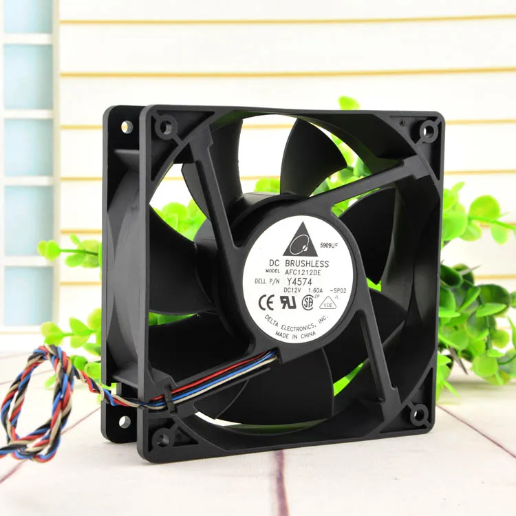 Оригинальный Дельта AFC1212DE 12038 12 см 120 мм DC 12 В 1.6A 
Оригинальный Дельта AFC1212DE 12038 12 см 120 мм DC 12 В 1.6A