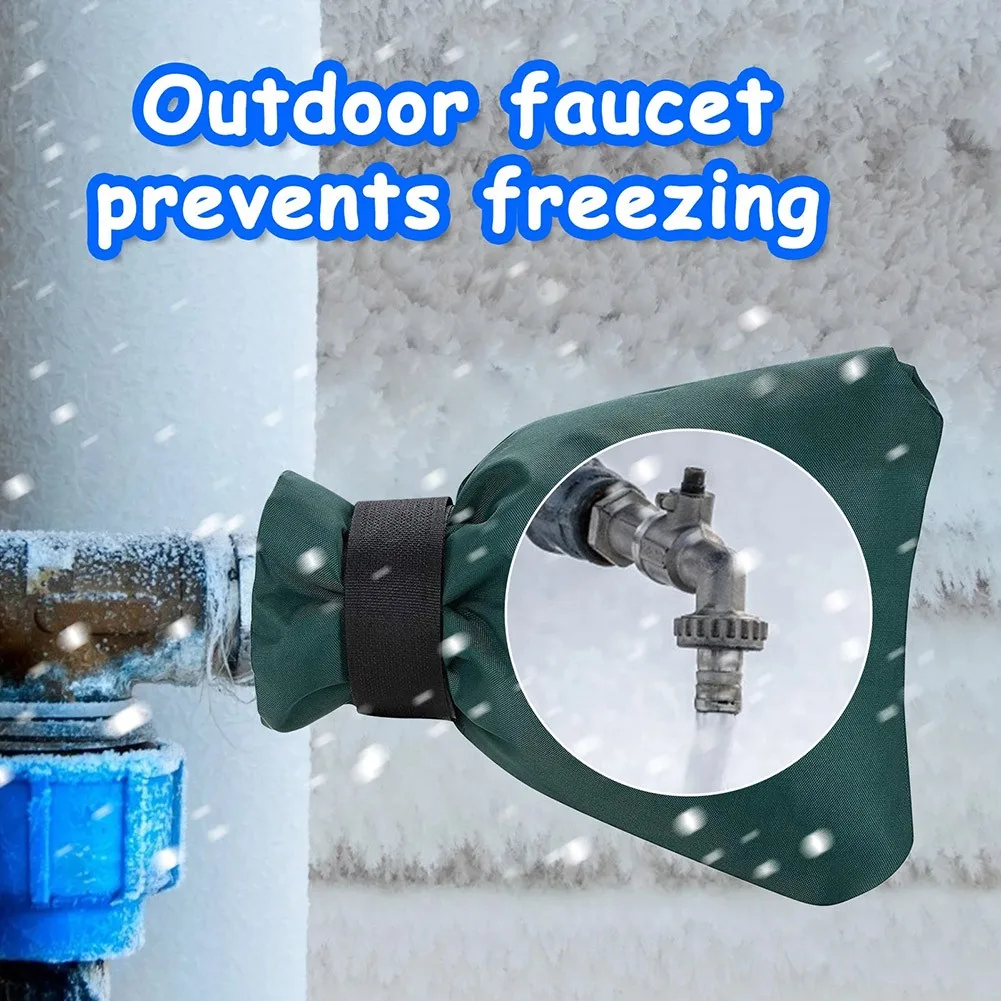 1* Outside Tap Covers Frost Insulated Winter Protector Thermal Waterproof Freeze Protection Reusable Faucet Protector
1* Outside Tap Covers Frost Insulated Winter Protector Thermal Waterproof Freeze Protection Reusable Faucet Protector