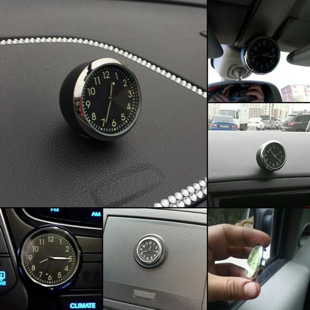 1Pcs Car Luminous Clock Auto Digital Watch Car Electronic Clock Automotive Clock Car Interior Accessories Black
1Pcs Car Luminous Clock Auto Digital Watch Car Electronic Clock Automotive Clock Car Interior Accessories Black