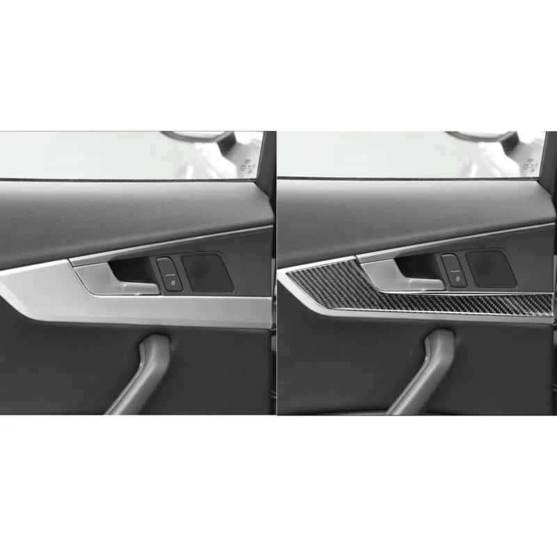Fit For Audi A4/A5/B9 carbon fiber door panel frame decoration car control interior modification car accessories
Fit For Audi A4/A5/B9 carbon fiber door panel frame decoration car control interior modification car accessories