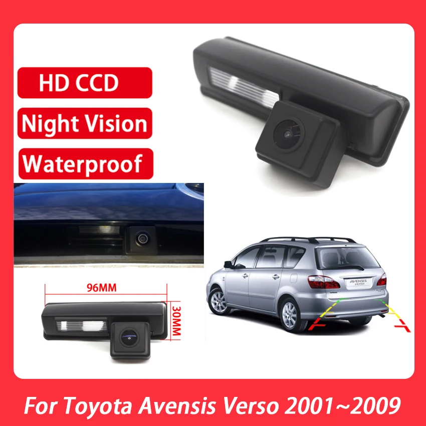 HD камера заднего вида ночного видения, водонепроницаемая для Toyota Avensis Verso 2001 2002 2003 2004 2005 2006 2007 2008 2009
HD камера заднего вида ночного видения, водонепроницаемая для Toyota Avensis Verso 2001 2002 2003 2004 2005 2006 2007 2008 2009