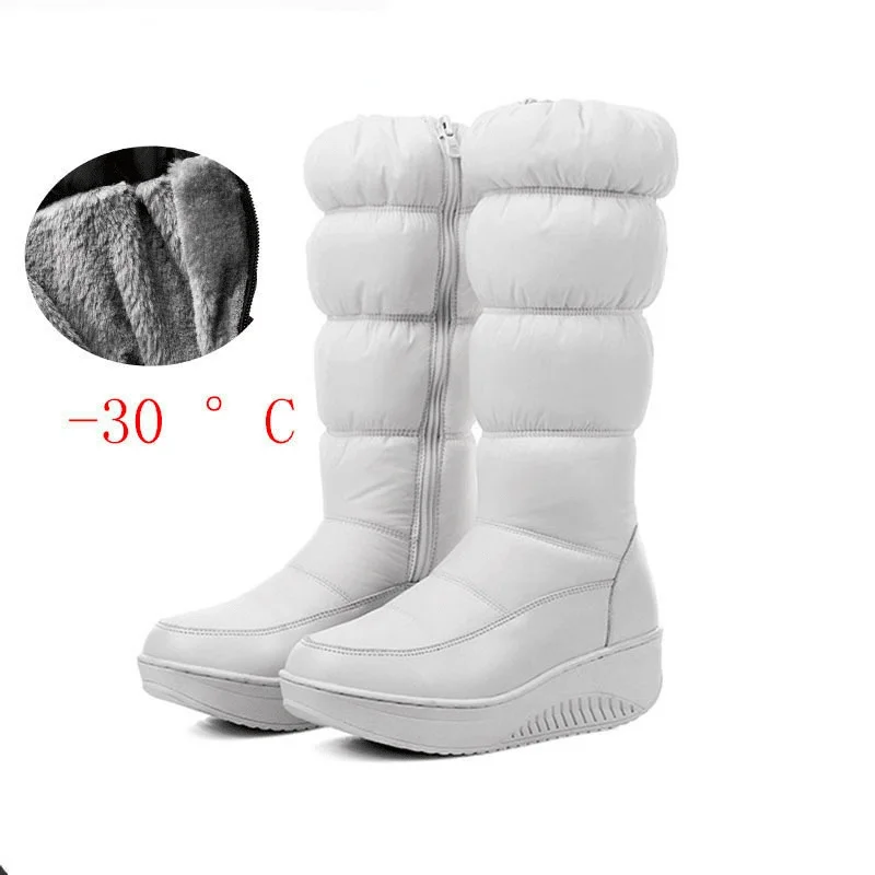 New Fashion Winter Snow Boots Platform Shoes Footwear Mid Calf Women Boots Solid Color Plus Size 35-44 Lady Zipper Down Shoes
New Fashion Winter Snow Boots Platform Shoes Footwear Mid Calf Women Boots Solid Color Plus Size 35-44 Lady Zipper Down Shoes