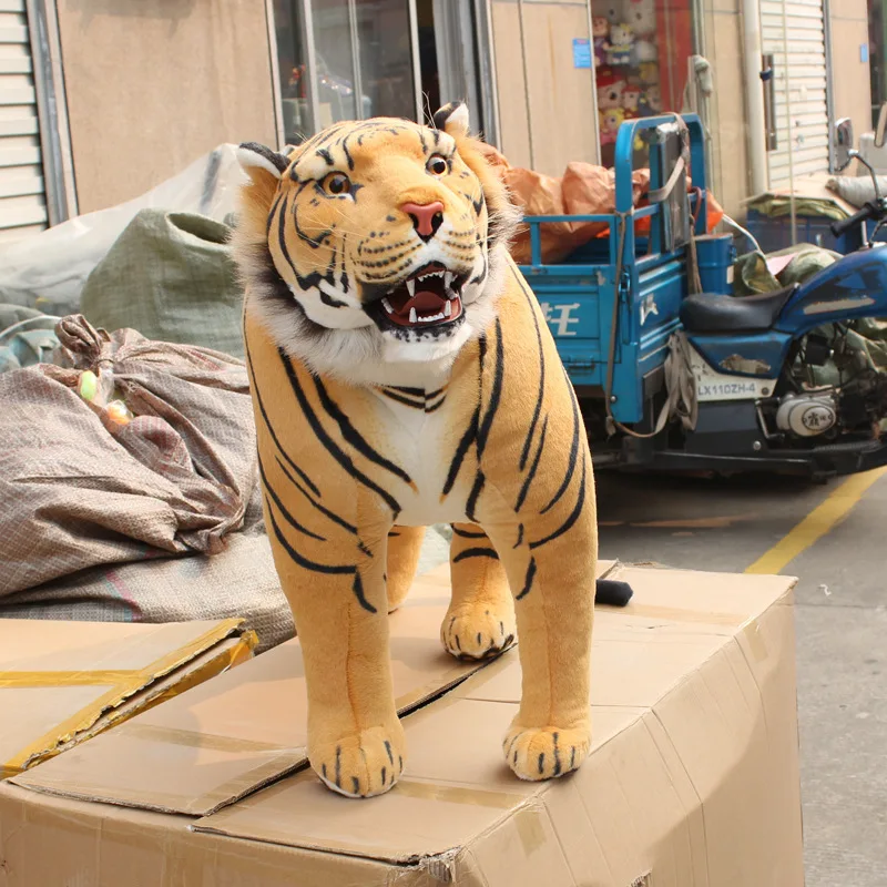 1 2 м крутой стоячий Сибирский тигр Имитация животных Декор стальная рама может