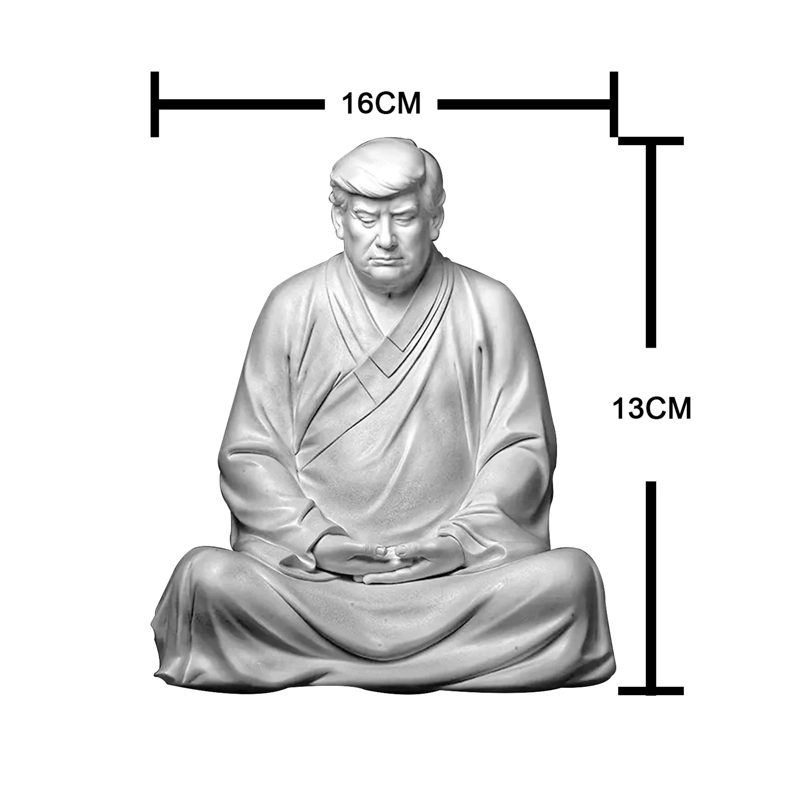 Meditate Zen Trump Statue Garden Decor Figurine Table Ornament Mini Decorative Trump resin pastoral craft ornaments
Meditate Zen Trump Statue Garden Decor Figurine Table Ornament Mini Decorative Trump resin pastoral craft ornaments