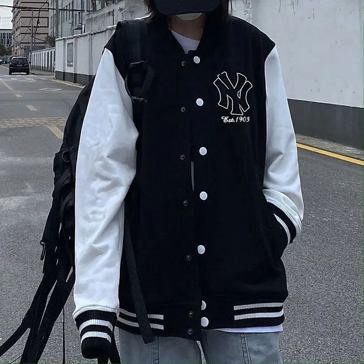 FAKUNTN2021 Hip Hop Letter Soild Color Block Jackets Mens Harajuku Streetwear Bomber Jacket Men Baseball Coats Unisex Sweatshirt
FAKUNTN2021 Hip Hop Letter Soild Color Block Jackets Mens Harajuku Streetwear Bomber Jacket Men Baseball Coats Unisex Sweatshirt