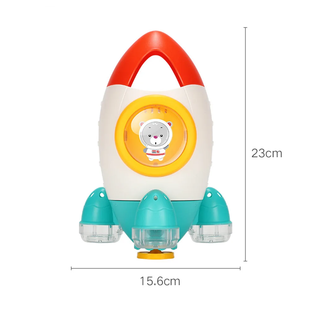 Baby Cute Rocket Bath Toys Kids Play Water Spraying Toy Shower Floating Toy Bathroom Sprinkler Beach Water Toy for Children Gift
Baby Cute Rocket Bath Toys Kids Play Water Spraying Toy Shower Floating Toy Bathroom Sprinkler Beach Water Toy for Children Gift