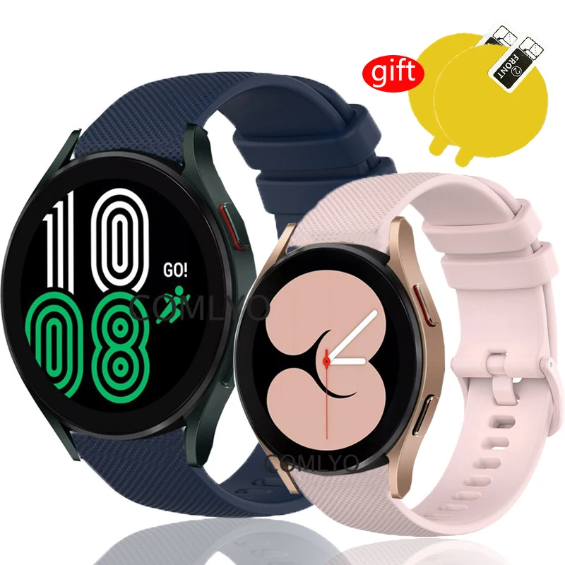 Ремешок силиконовый для Galaxy watch 4, Защитный Браслет для смарт-часов Galaxy Watch 4 Classic, 42 мм 46 мм
Ремешок силиконовый для Galaxy watch 4, Защитный Браслет для смарт-часов Galaxy Watch 4 Classic, 42 мм 46 мм