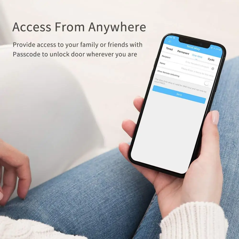YRHAND App WiFi Biometric Fingerprint Door Lock, Electronic Door Lock,Smart Bluetooth Digital APP Keypad Code Keyless Door Lock
YRHAND App WiFi Biometric Fingerprint Door Lock, Electronic Door Lock,Smart Bluetooth Digital APP Keypad Code Keyless Door Lock