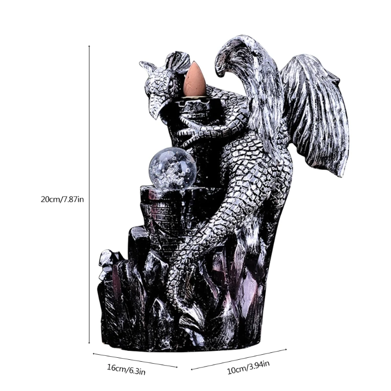 High quality Zen Incense Smoke Waterfall Backflow Meditation Incense Burner Holder Pterosaur Home Decor
High quality Zen Incense Smoke Waterfall Backflow Meditation Incense Burner Holder Pterosaur Home Decor