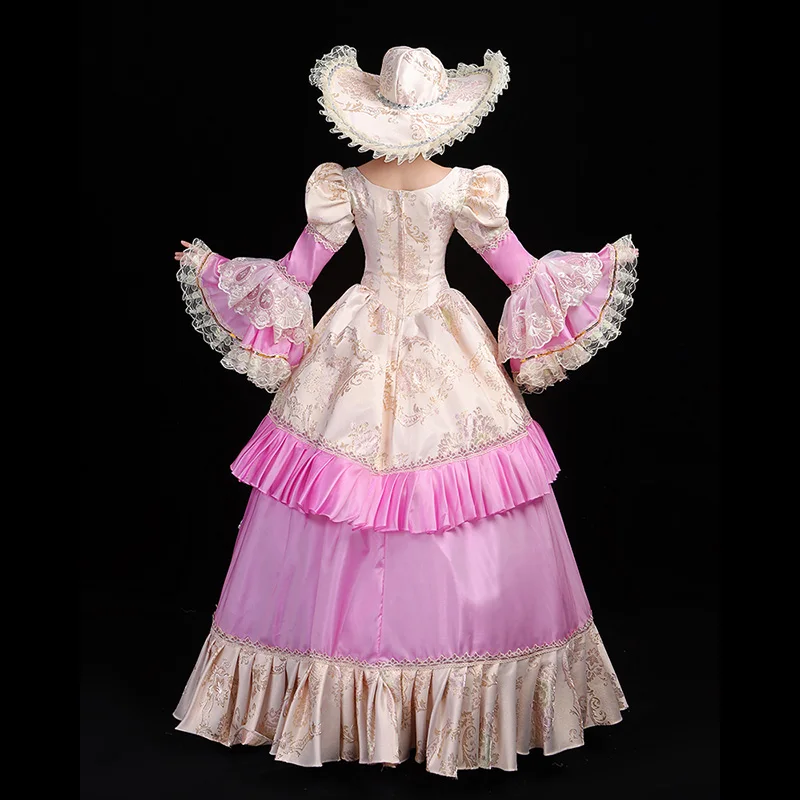 High-end Pink Medieval Rococo Baroque Marie Antoinette Dresses Renaissance Historical Period Christmas Party Ball Gown for Women
High-end Pink Medieval Rococo Baroque Marie Antoinette Dresses Renaissance Historical Period Christmas Party Ball Gown for Women