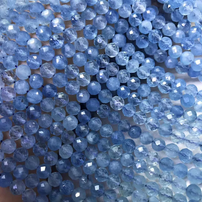 7A aquamarine blue round faceted 2/3/4/5/6mm 14" for DIY jewelry making loose beads FPPJ wholesale beads nature gem stone
7A aquamarine blue round faceted 2/3/4/5/6mm 14" for DIY jewelry making loose beads FPPJ wholesale beads nature gem stone
