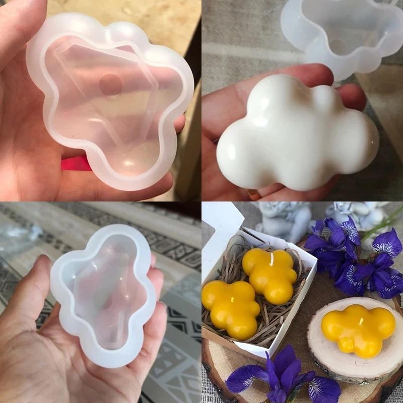 Clouds Shape Candle Molds Silicone Mold Cute Jewelry Soap Making Mold Handcraft Ornaments DIY Soap Molds Making Tools Supplies
Clouds Shape Candle Molds Silicone Mold Cute Jewelry Soap Making Mold Handcraft Ornaments DIY Soap Molds Making Tools Supplies