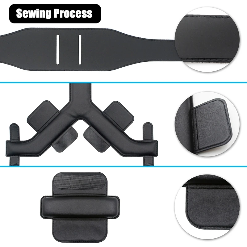 Leather Headwear Pressure-Relieving Head Strap Foam Pad for -Oculus Quest VR Helmet Headset Cushion Headband Fixing Accessories
Leather Headwear Pressure-Relieving Head Strap Foam Pad for -Oculus Quest VR Helmet Headset Cushion Headband Fixing Accessories
