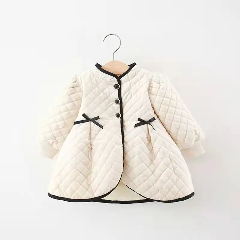 Baby girl with fleece and thick coat dress autumn and winter western style 1-3 years old girl princess dress
Baby girl with fleece and thick coat dress autumn and winter western style 1-3 years old girl princess dress