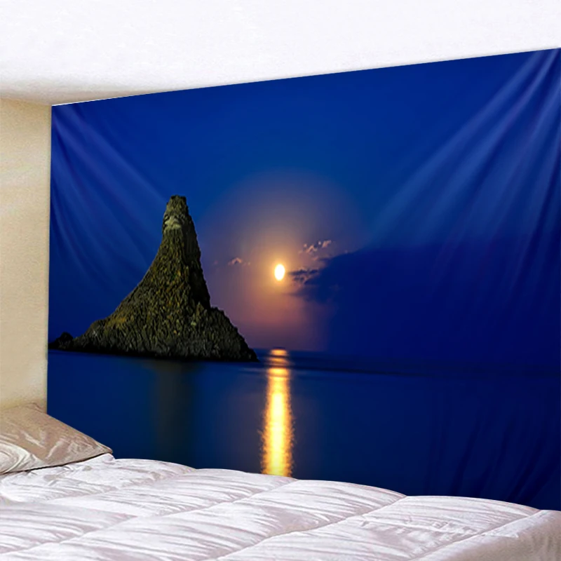 Blue, Mountain, Water, Landscape Tapestry Wall Hanging Art Deco Blanket Curtain Hanging At Home Bedroom Living Room Decoration
Blue, Mountain, Water, Landscape Tapestry Wall Hanging Art Deco Blanket Curtain Hanging At Home Bedroom Living Room Decoration