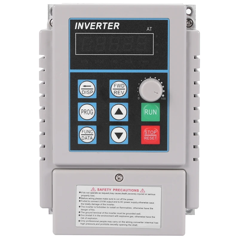Promotion! Inverter 0.75Kw 220V Three-Phase Motor Speed Controller Universal Single-Phase Inverter
Promotion! Inverter 0.75Kw 220V Three-Phase Motor Speed Controller Universal Single-Phase Inverter