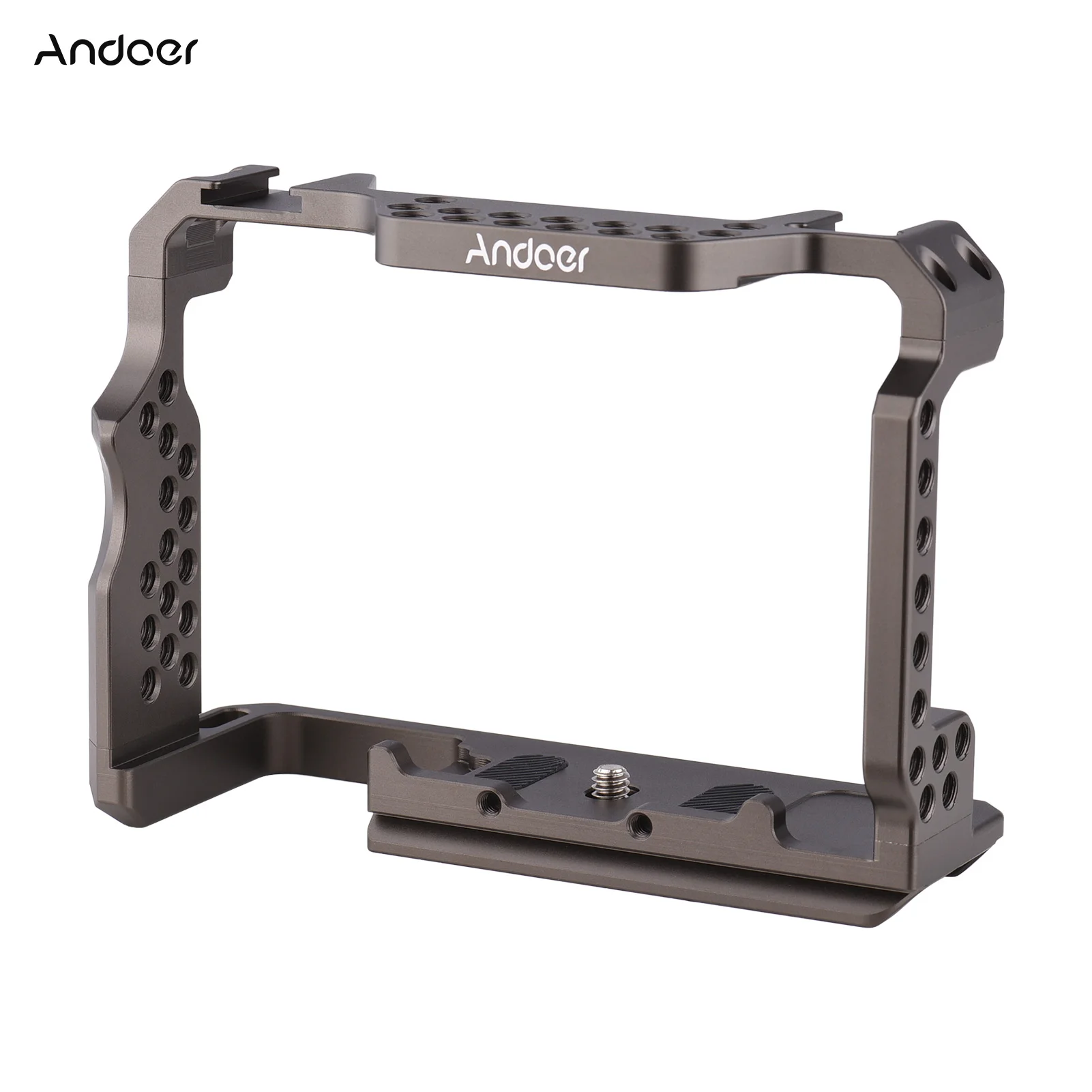 Andoer, сменный штатив из алюминиевого сплава для камеры Sony A7R III/ A7 II/ A7III
Andoer, сменный штатив из алюминиевого сплава для камеры Sony A7R III/ A7 II/ A7III
