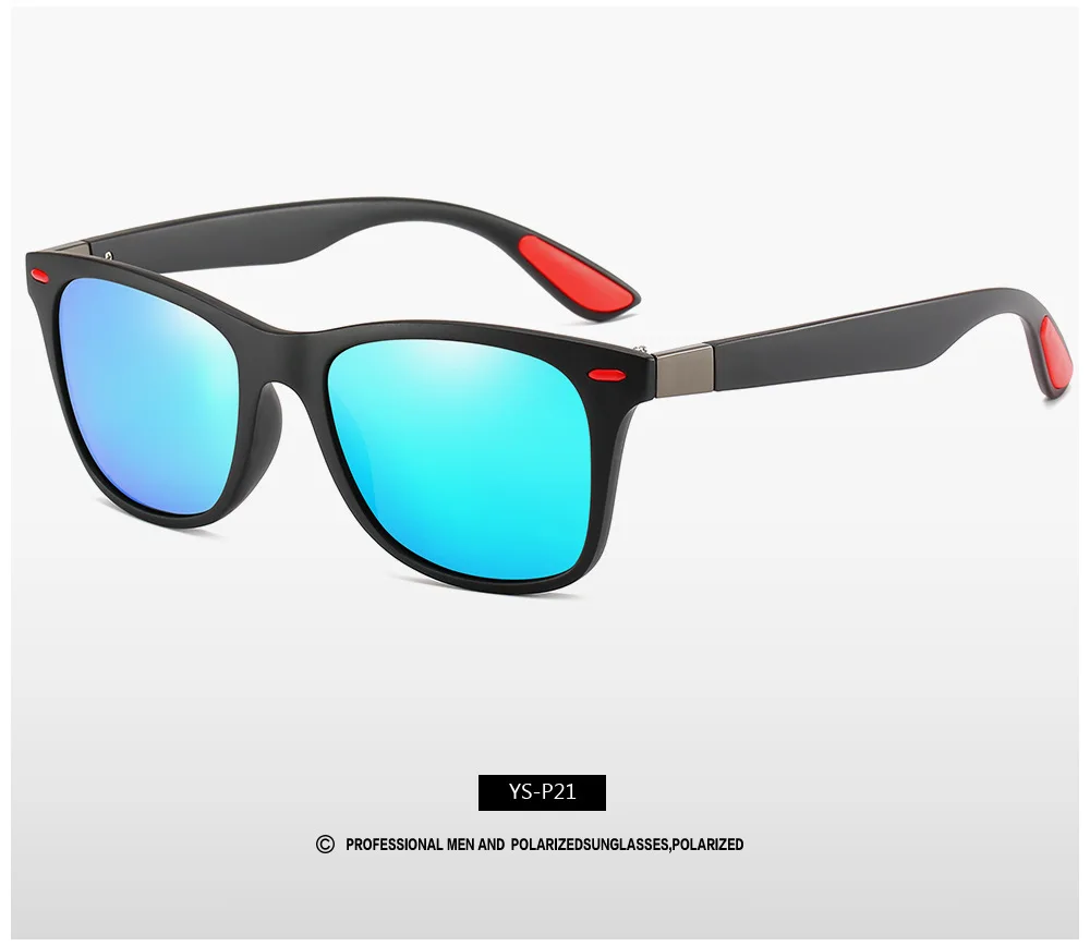 Brand Design Polarized Sunglasses Men Women Driver Shades Male Vintage Eyewear Men Spuare Mirror Summer UV400 zonnebril dames
Brand Design Polarized Sunglasses Men Women Driver Shades Male Vintage Eyewear Men Spuare Mirror Summer UV400 zonnebril dames