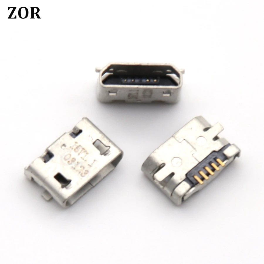 5 шт. Micro usb разъем для зарядного устройства Nokia 207 208 220 Dual SIM 230 Asha 500 503 710 Lumia сотовых