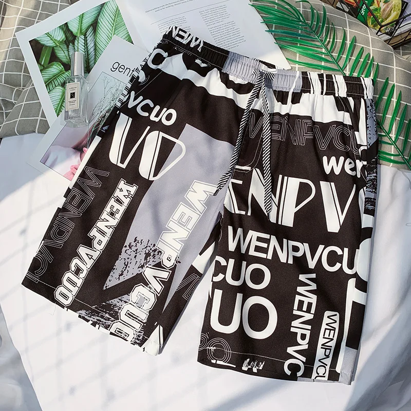 2021 Summer Quick-Drying Fabric Men's Shorts Printed Beach Pants Loose Drawstring Knickers Male 13 Color Size M-5XL A321A-K320
2021 Summer Quick-Drying Fabric Men's Shorts Printed Beach Pants Loose Drawstring Knickers Male 13 Color Size M-5XL A321A-K320