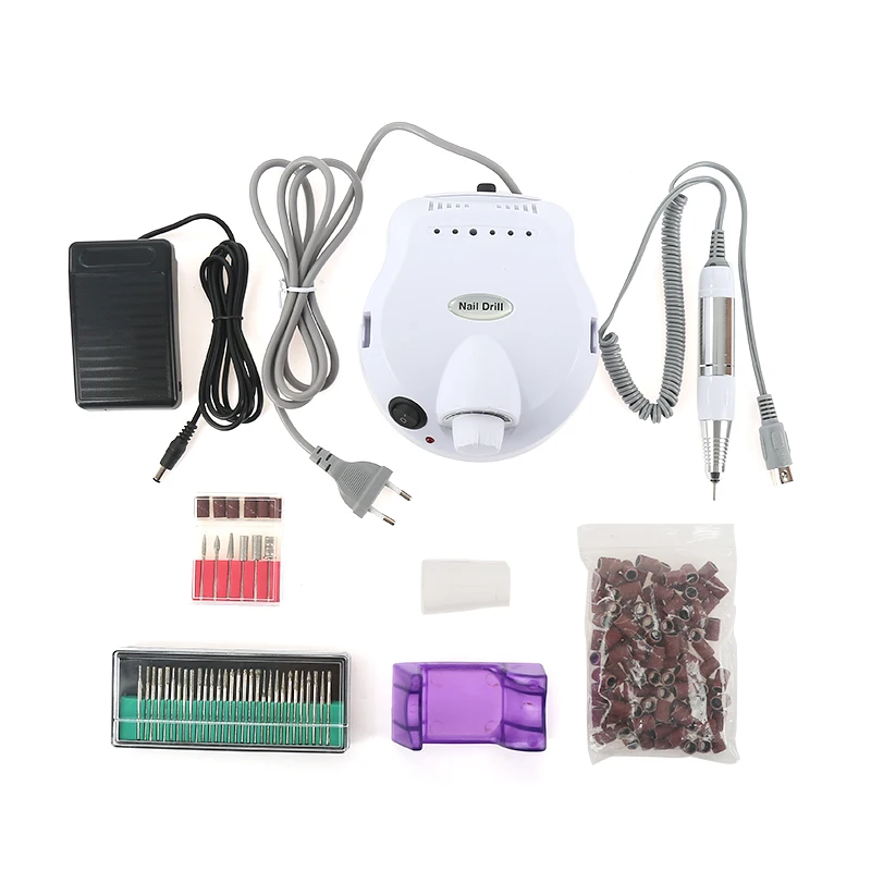 25000RPM Electric Nail Drill Machine Pro Nail Art Drill Manicure Kit Nail File Polishing Instrument For Nail Gel Tools EU plug
25000RPM Electric Nail Drill Machine Pro Nail Art Drill Manicure Kit Nail File Polishing Instrument For Nail Gel Tools EU plug
