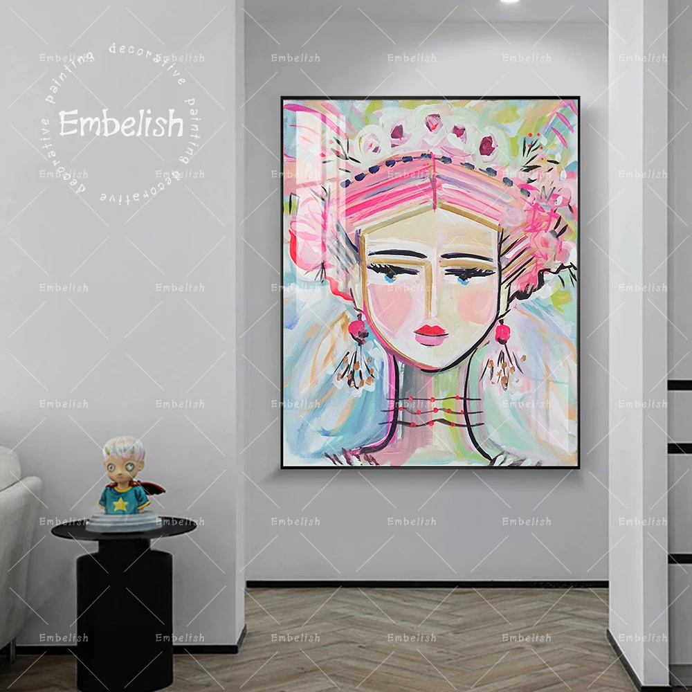 Embelish Hot Fantasy Woman Watercolor Face Wall Art Pictures For Living Room Modern Home Decor Posters HD Print Canvas Paintings
Embelish Hot Fantasy Woman Watercolor Face Wall Art Pictures For Living Room Modern Home Decor Posters HD Print Canvas Paintings
