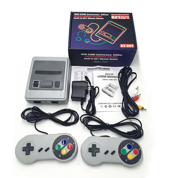 TV game console Classic Mini red and white console nostalgic double game console AV / HDMI Puqing 621 / 620
TV game console Classic Mini red and white console nostalgic double game console AV / HDMI Puqing 621 / 620