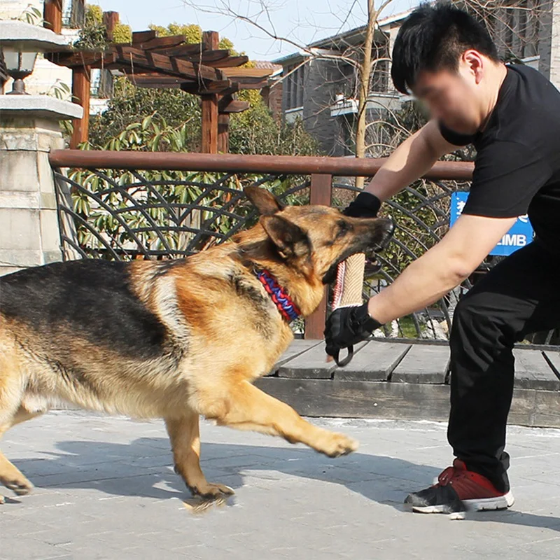 

Dog Training Coarse Hemp Bite Stick Pet Bite Resistant Interactive Molar Toy Pet Supplies Training Dog Biting Target
