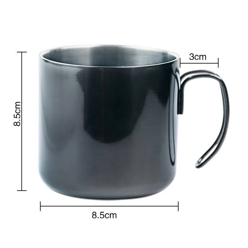 380 ml stainless steel coffee cup and double deck travel cup camping set with handle cover for coffee, tea and beer
380 ml stainless steel coffee cup and double deck travel cup camping set with handle cover for coffee, tea and beer