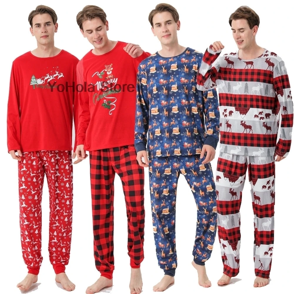 Семейный Рождественский комплект пижам, Рождественская одежда для сна для взрослых, детей, мамы, дочери, отца, сына, пижамы, наряды для малыш...
Семейный Рождественский комплект пижам, Рождественская одежда для сна для взрослых, детей, мамы, дочери, отца, сына, пижамы, наряды для малыш...