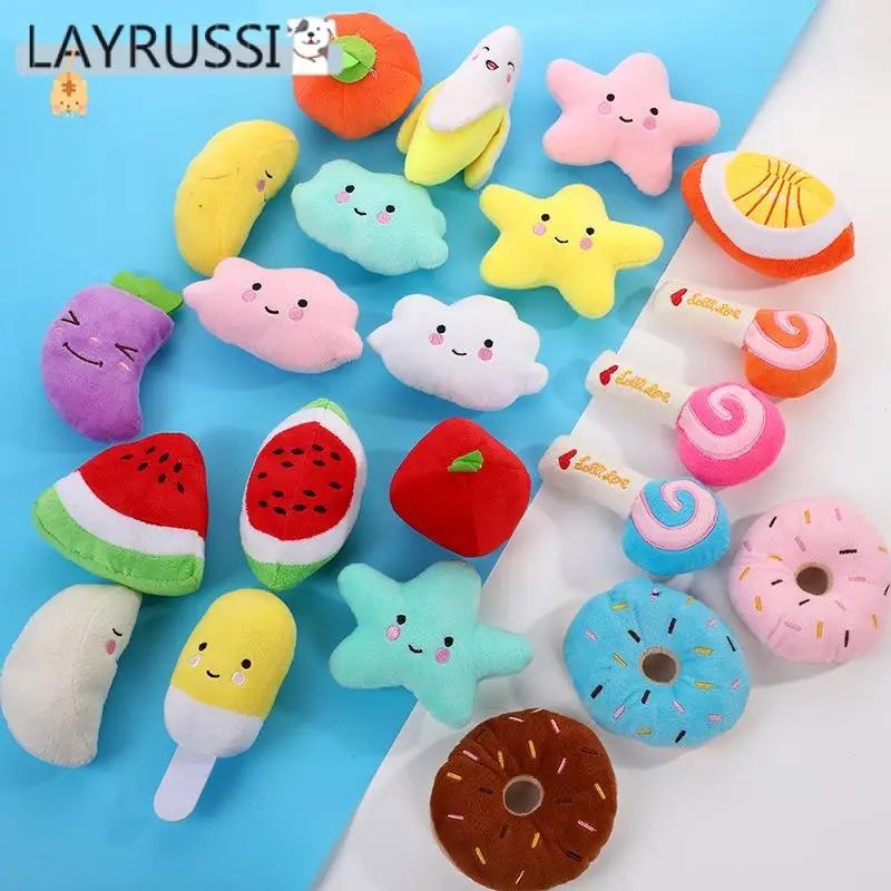 LAYRUSSI плюшевая пищалка, игрушка для собак, устойчивая к укусам, мягкая игрушка для тренировок в виде банана, моркови, овощей
LAYRUSSI плюшевая пищалка, игрушка для собак, устойчивая к укусам, мягкая игрушка для тренировок в виде банана, моркови, овощей