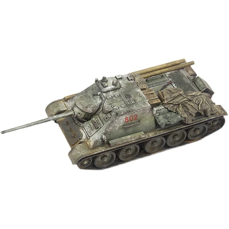1/72 PP0022 Su 85 tank destroyer SU-85 802 Leningrad Red Village January 1944 alloy die-casting tank model collection ornaments
1/72 PP0022 Su 85 tank destroyer SU-85 802 Leningrad Red Village January 1944 alloy die-casting tank model collection ornaments
