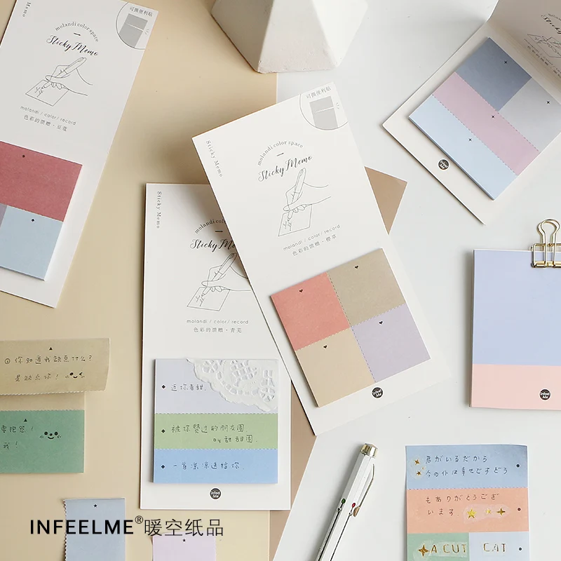 20 sets/1 lot Memo Pads Kawaii Stickers Color gift series Sticky Notes Escolar Papelaria School Supply Bookmark Notepad Label
20 sets/1 lot Memo Pads Kawaii Stickers Color gift series Sticky Notes Escolar Papelaria School Supply Bookmark Notepad Label