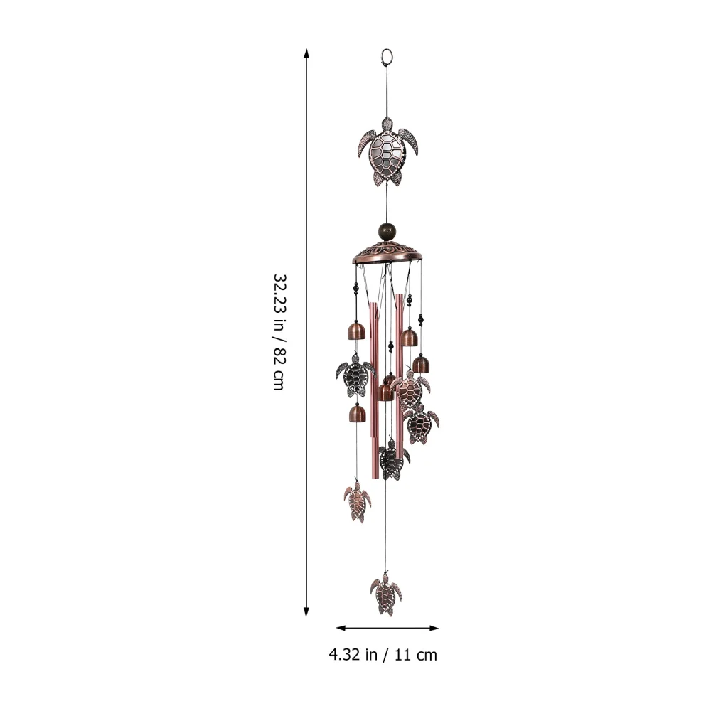 Retro Wind Chime Garden Decoration Wind Bell Chic Turtle Decor Hanging Pendant
Retro Wind Chime Garden Decoration Wind Bell Chic Turtle Decor Hanging Pendant