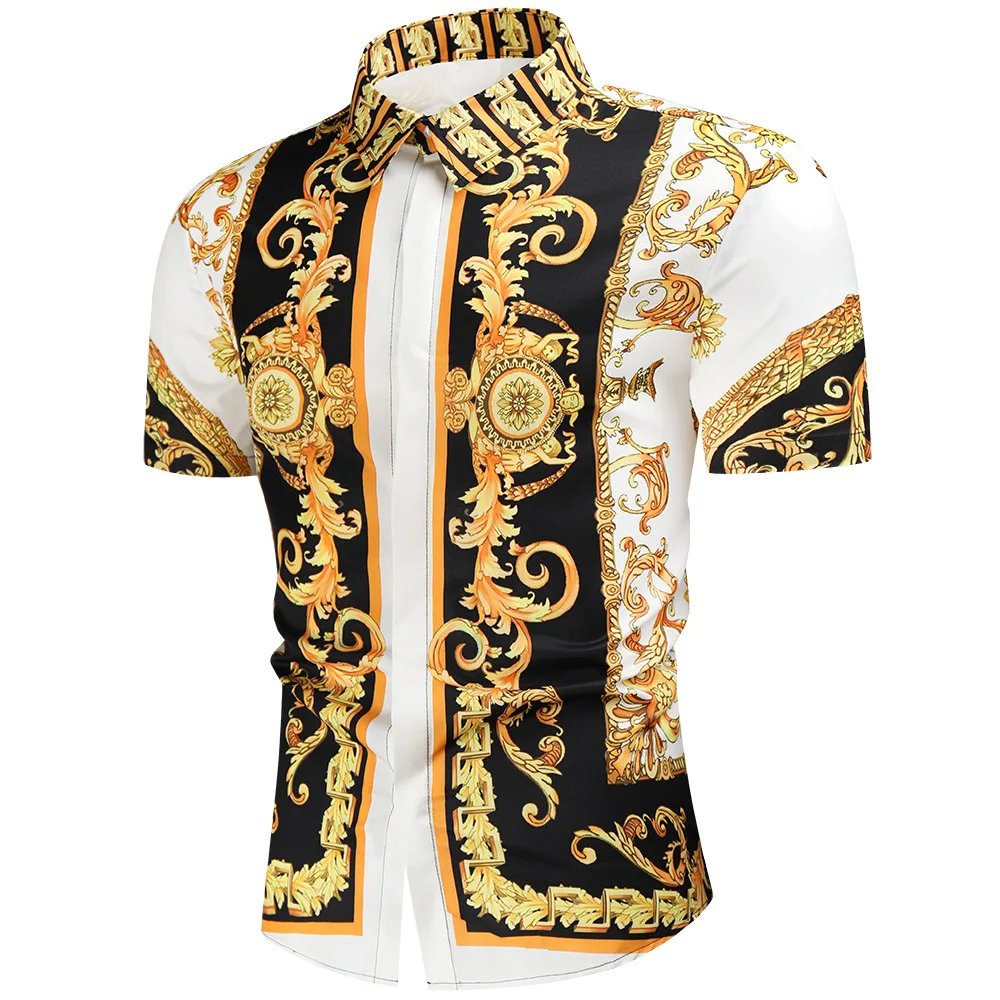 Luxury Royal Shirt Men Casual Slim Fit Short Sleeve Men Paisley Print Shirt Camisa Social Masculina Manga Longa Prom Party Shirt
Luxury Royal Shirt Men Casual Slim Fit Short Sleeve Men Paisley Print Shirt Camisa Social Masculina Manga Longa Prom Party Shirt