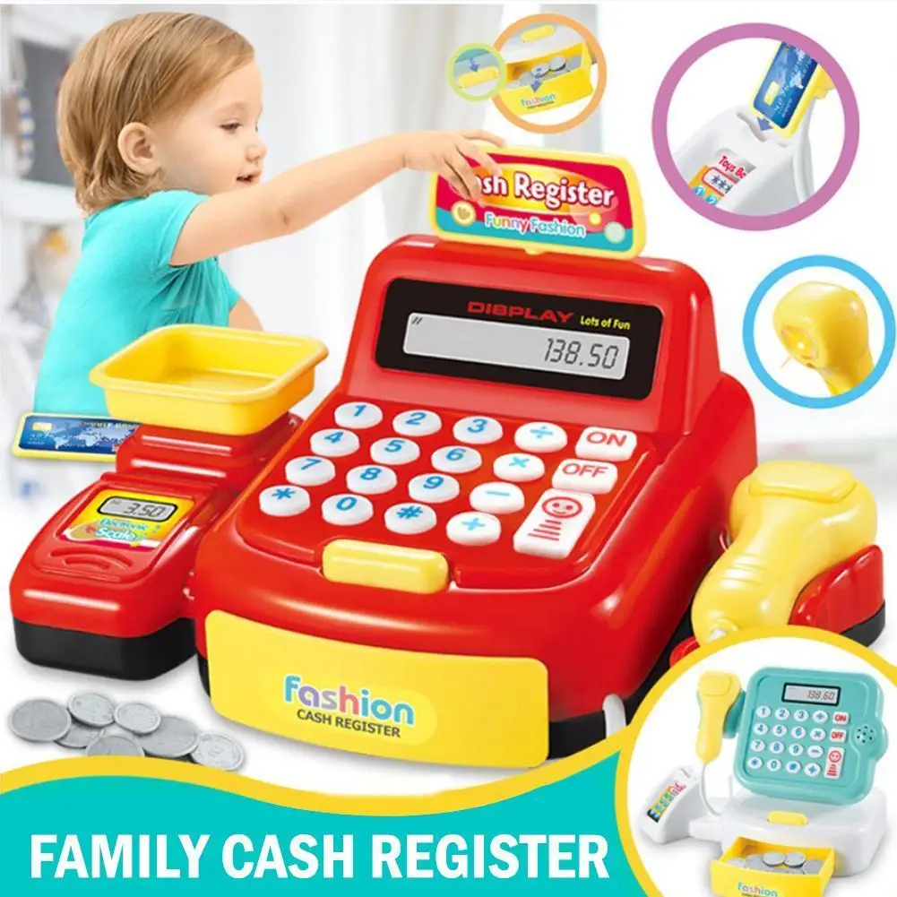 Mini Supermarket Cash Register Toy Can Be Calculated with Sound and Light Children's Playing House Toy Girl Gift Giveaway
Mini Supermarket Cash Register Toy Can Be Calculated with Sound and Light Children's Playing House Toy Girl Gift Giveaway