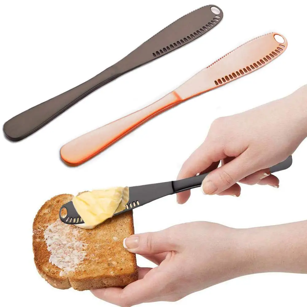 Butter Spreader Knife, 3 in 1 Stainless Steel Butter Knife Spreader Heated Butter Knife and Grater with Serrated Edge
Butter Spreader Knife, 3 in 1 Stainless Steel Butter Knife Spreader Heated Butter Knife and Grater with Serrated Edge