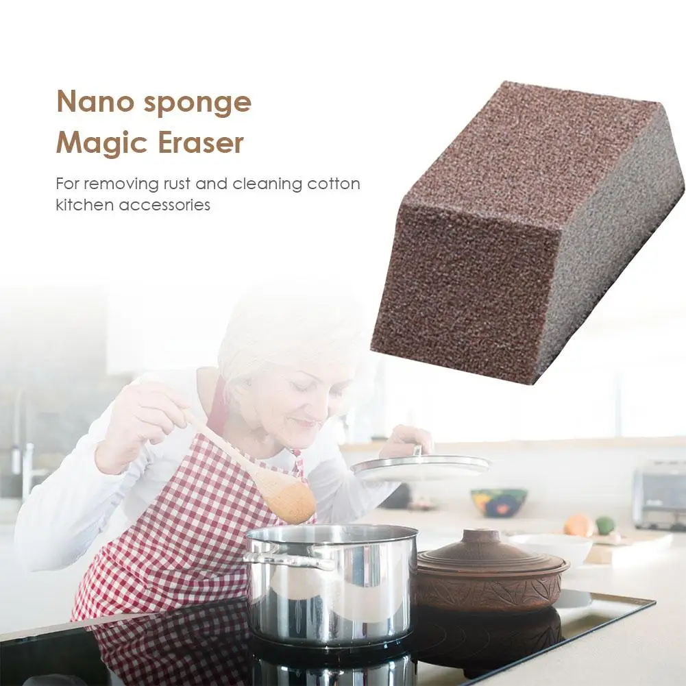 Sponge Eraser Rust Remover Brush Dish Pot Cleaning Brush Sponge Emery Descaling Clean Rub Pot Kitchen Tools Gadgets
Sponge Eraser Rust Remover Brush Dish Pot Cleaning Brush Sponge Emery Descaling Clean Rub Pot Kitchen Tools Gadgets